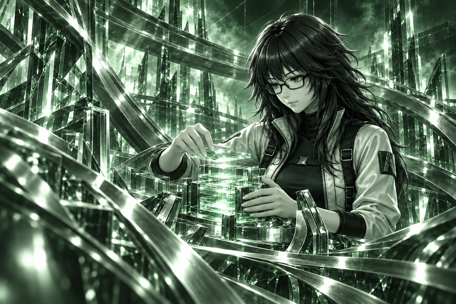 The AOTX representative assembles a translucent runtime container.